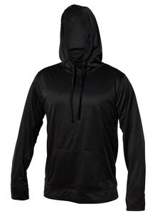 Blank Activewear ML475 - Hoodie Mock Neck, Knit, 100% Polyester PK Fleece Noir