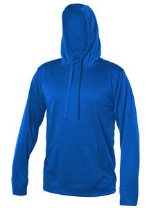 Blank Activewear ML475 - Hoodie Mock Neck, Knit, 100% Polyester PK Fleece Bleu Royal