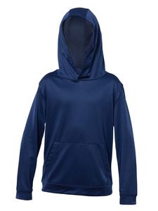 Blank Activewear Y475 - Youth Hoodie, Knit, 100% Polyester PK Fleece Marine