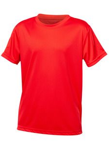 Blank Activewear Y720 - Youth T-shirt Short Sleeve, 100% Polyester Interlock, Dry Fit Rouge