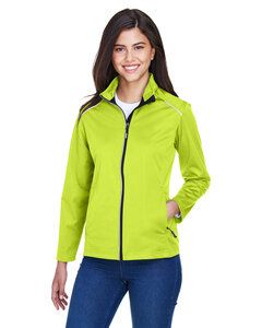 Core 365 CE708W - Gilet Techno Lite à trois couches en tricot Tech-Shell pour femme Safety Yellow