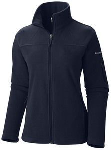 Columbia C1277WF - Polaire à fermeture éclair complète pour femmes Give N Go Collegiate Navy