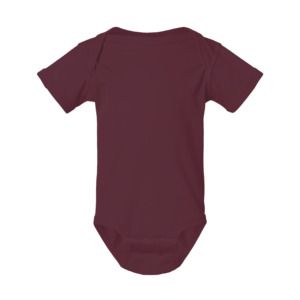 Rabbit Skins 4424 - Pantalon d'épaule pour bébé en jersey fin Sangria Blackout