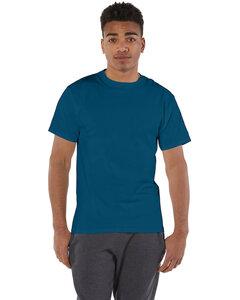Champion T525C - T-shirt à manches courtes 6 Oz. Short-Sleeve T-Shirt Late Night Blue