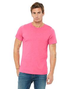 Bella+Canvas 3001C - T-shirt à manches courtes en jersey Rose Charité