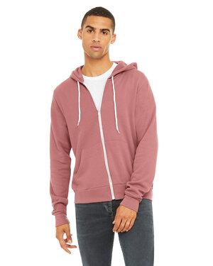 Bella+Canvas 3739 - Unisex Full-Zip Hooded Sweatshirt