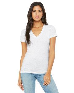 Bella+Canvas B6035 - T-shirt en jersey à manches courtes et col en V profond pour femmes