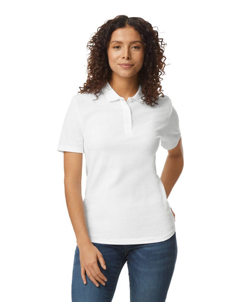 Gildan G648L - Ladies Softstyle Double Pique Polo