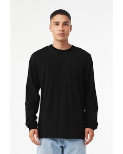 Bella+Canvas 3501 - T-shirt à manches longues en jersey pour hommes Vintage Black