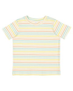 Rabbit Skins 3321 - T-Shirt pour enfant en jersey fin Sunkissed Stripe