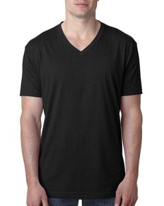 Next Level Apparel 6240 - Men's CVC V-Neck T-Shirt Noir
