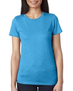 Next Level Apparel 6710 - Ladies Triblend Crew Vintage Turquoise