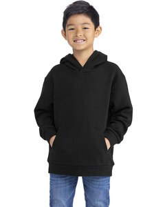 Next Level Apparel 9113 - Youth Fleece Pullover Hooded Sweatshirt Noir