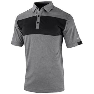 COLUMBIA GOLF 23S17MP - Adult Omni-Wick Total Control Polo Noir