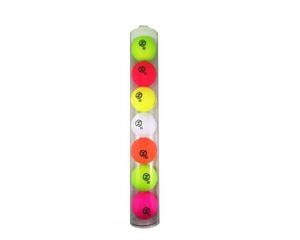 ZERO FRICTION GB12001 - Spectra Balle de Golf Super Sleeve 7 Pack MULTI COLOUR