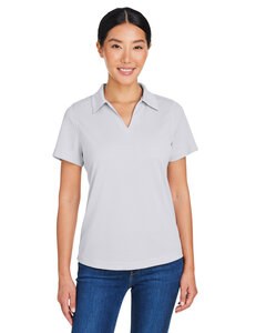 Core365 CE104W - Ladies Market Snag Protect Mesh Polo Platine