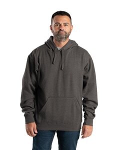 Berne SP401 - Men's Signature Sleeve Hooded Pullover Charcoal