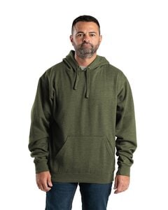 Berne SP401T - Men's Tall Signature Sleeve Hooded Pullover Cedar Green