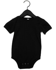 Bella+Canvas 100B - Infant Jersey Short-Sleeve One-Piece Noir