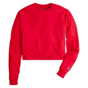 CHAMPION CC8CT - Tee-shirt court à manches longues pour adultes Rouge