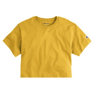 CHAMPION T425C - Womens Cropped Cotton Tee