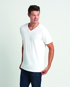 Next Level 6440 - T-shirt à col V en suédine Premium pour homme